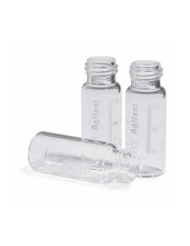 Screw cap vials clear 100 PK