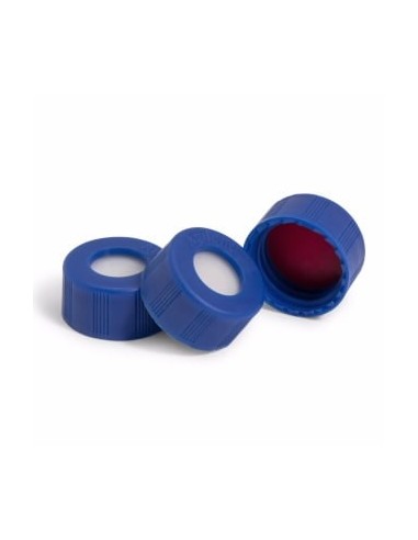 Caps screw type blue 100 PK