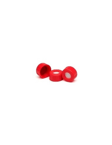 Screw caps red 100 PK