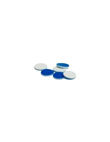 Séptum PTFE azul preapertura sil 100p