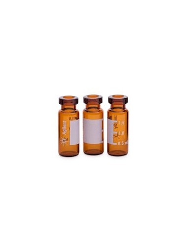 CE Vial AmbCrimp 2ml 100PK