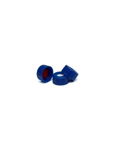 Tapón rosca azul septa sil PTFE 500 p