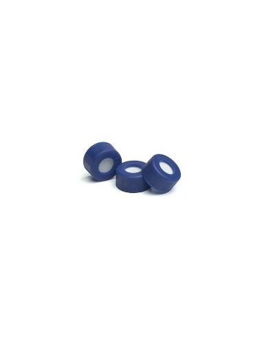 Tapón azul septa PTFE Sil perf 500 paq